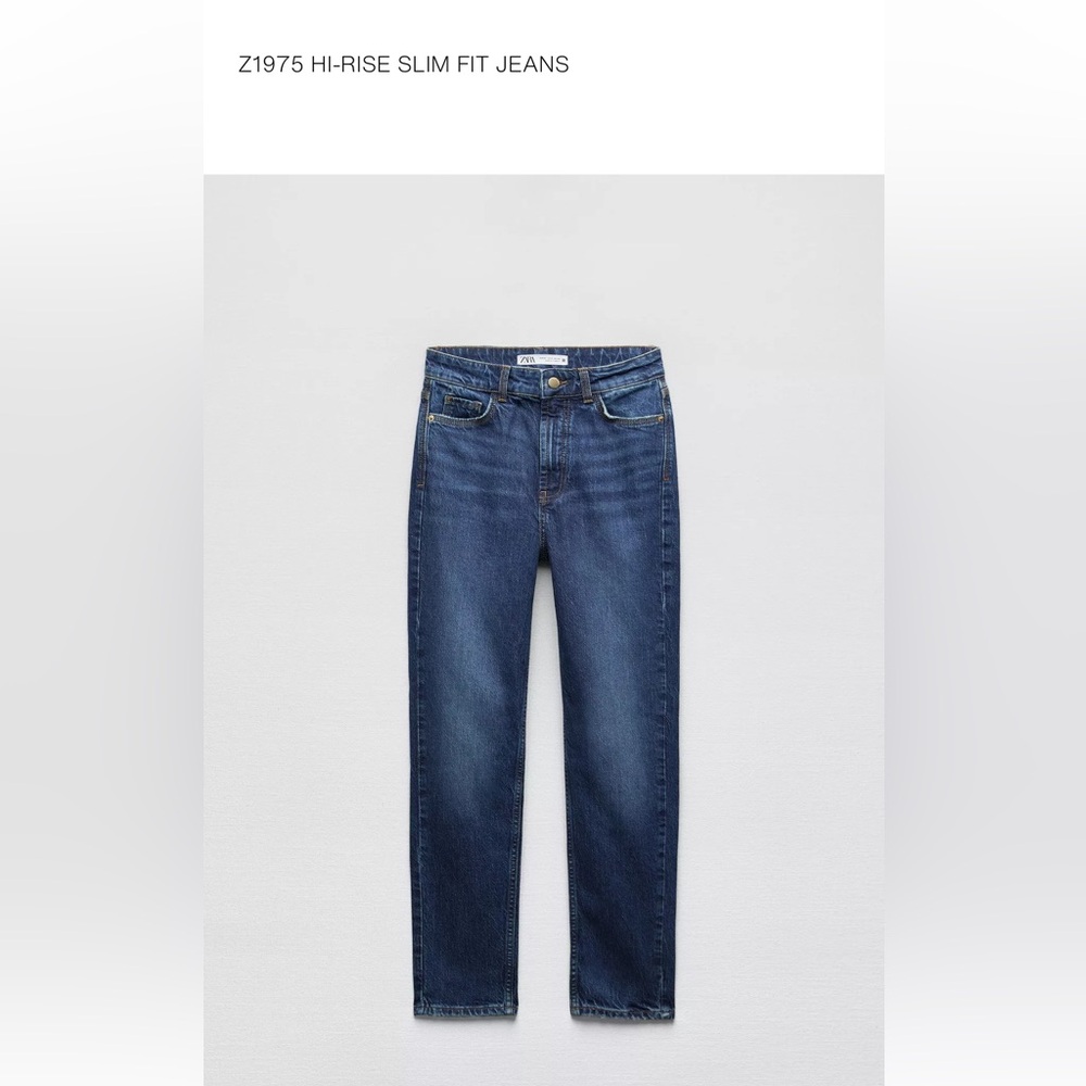 Classic Blue Women's Jeans Zara 4/26